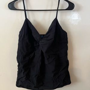 Old Navy Black Tank Top with Twist in front